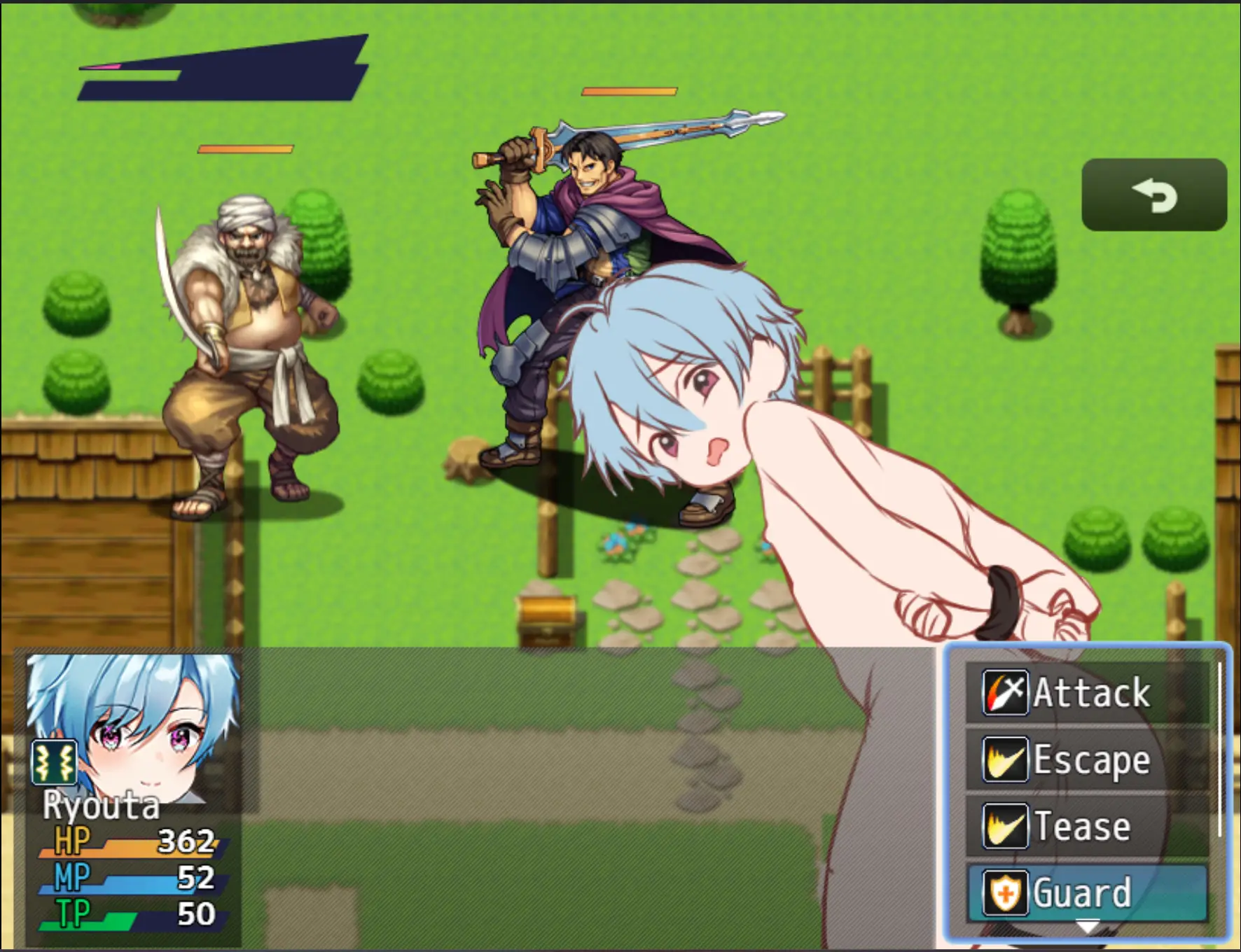 Bratty Thief Saves the World?! gameplay screenshot 3 (Ren'Py adult game) by Ryouta – free download