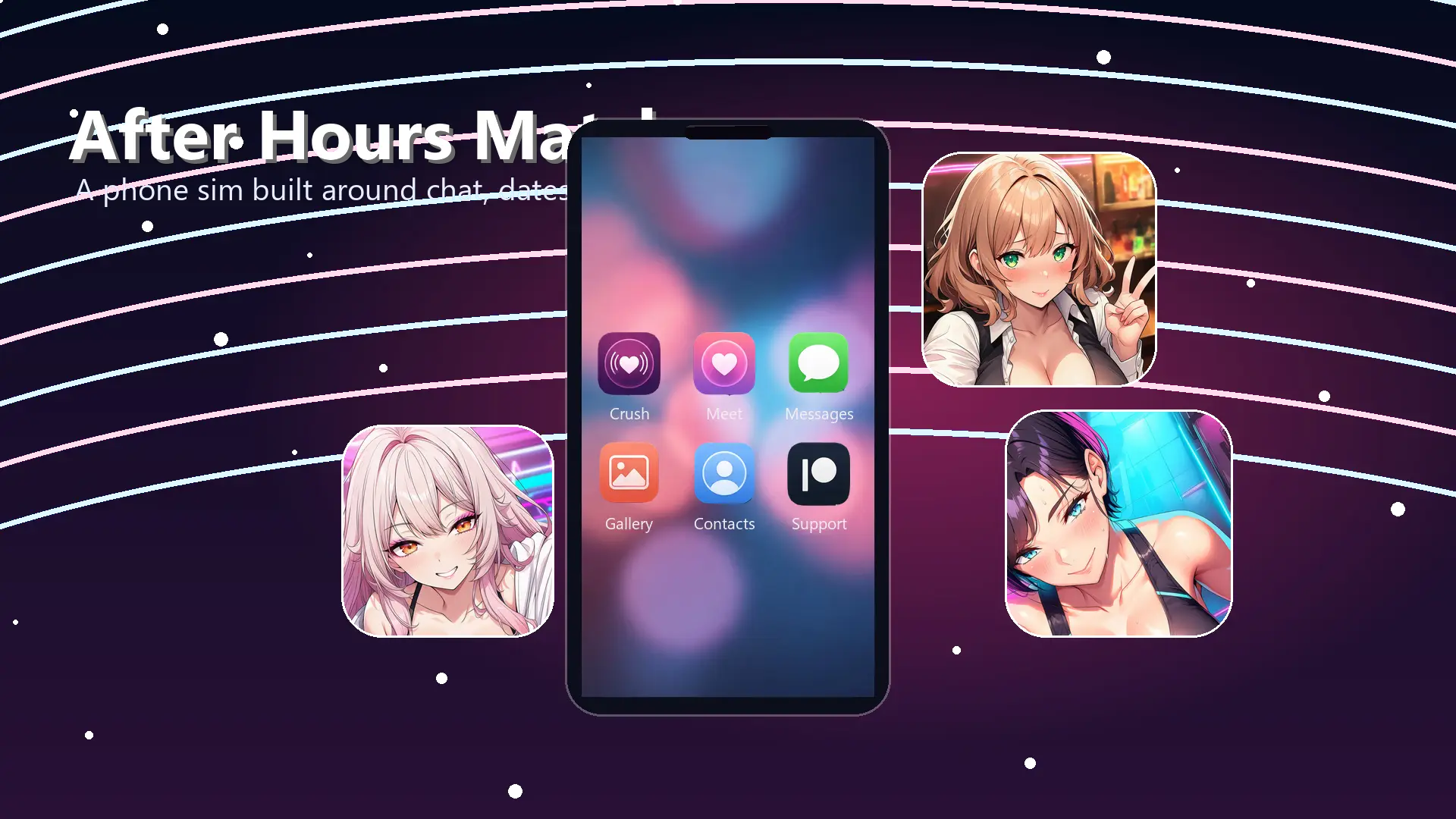 After Hours Match cover 0.4 – Ren'Py adult game by PegasusWorks free download