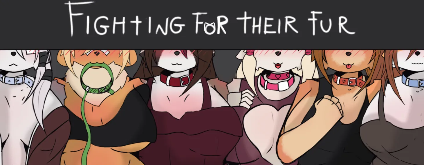 Fighting for Their Fur cover 0.15 – Ren'Py adult game by MR.DBBR free download