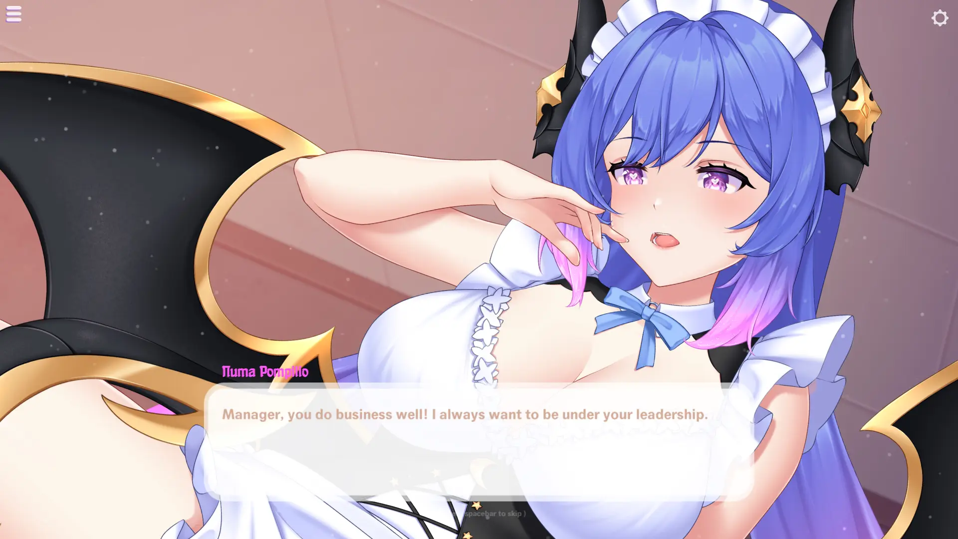 Shuffle Waifu Cafe gameplay screenshot 8 (Ren'Py adult game) by Cute Anime Girls – free download