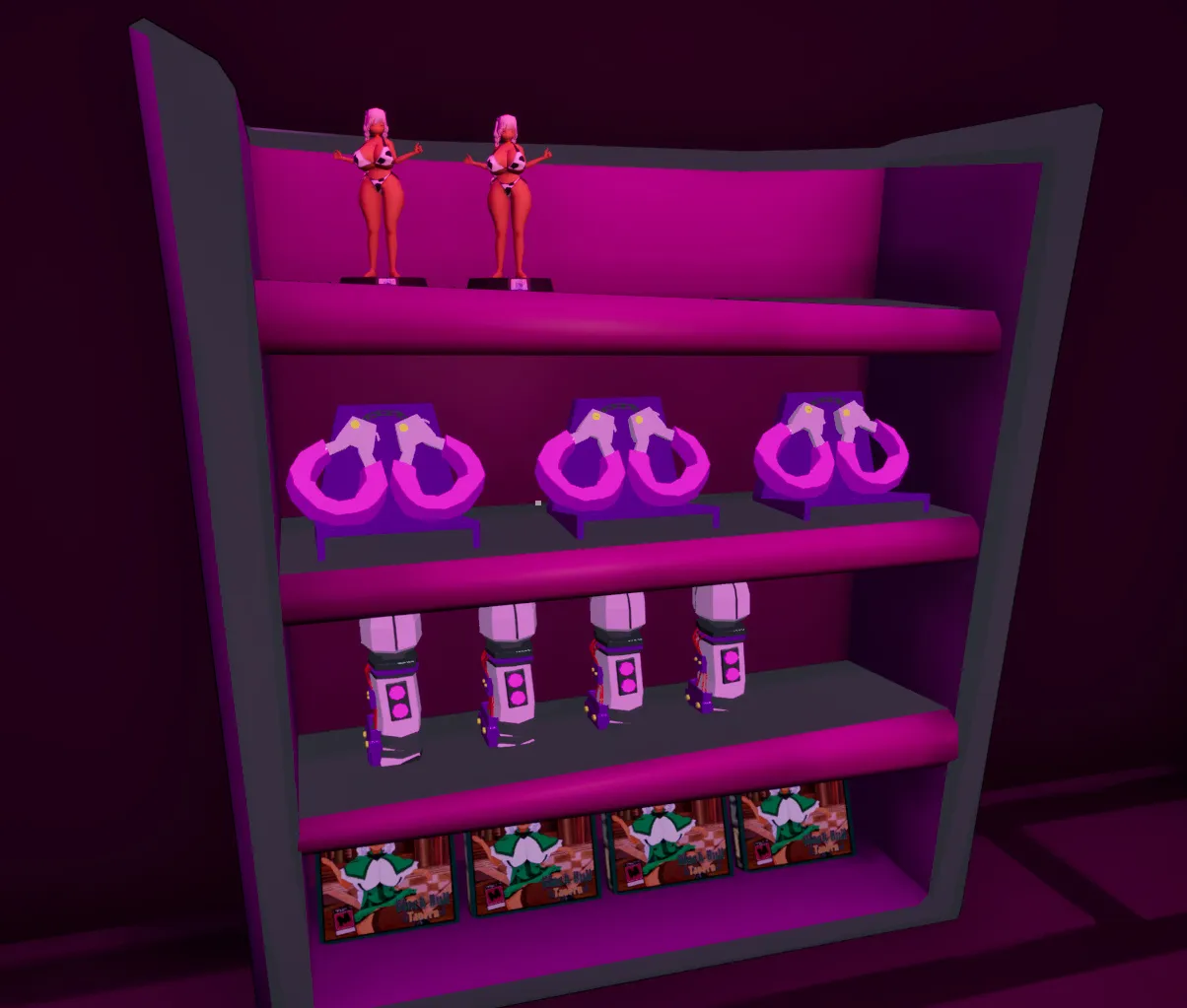 Adult Shop Simulator gameplay screenshot 1 (Ren'Py adult game) by ShinShin-La – free download