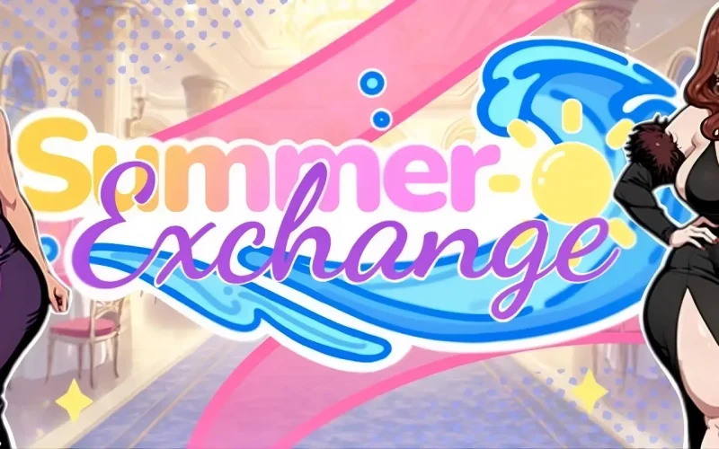 Summer Exchange cover 0.3 – Godot adult game by JellyPixStudio free download