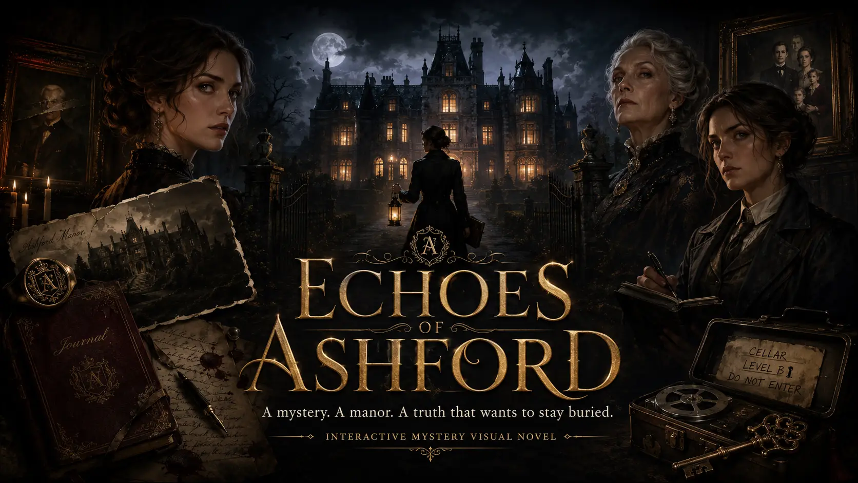 Echoes of Ashford gameplay screenshot 4 (HTML adult game) by Inkbound – free download