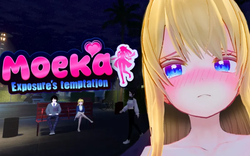 Moeka: Exposure’s Temptation cover 0.2 Tech-Demo / Build 45 – Ren'Py adult game by ShyGirlTeam free download