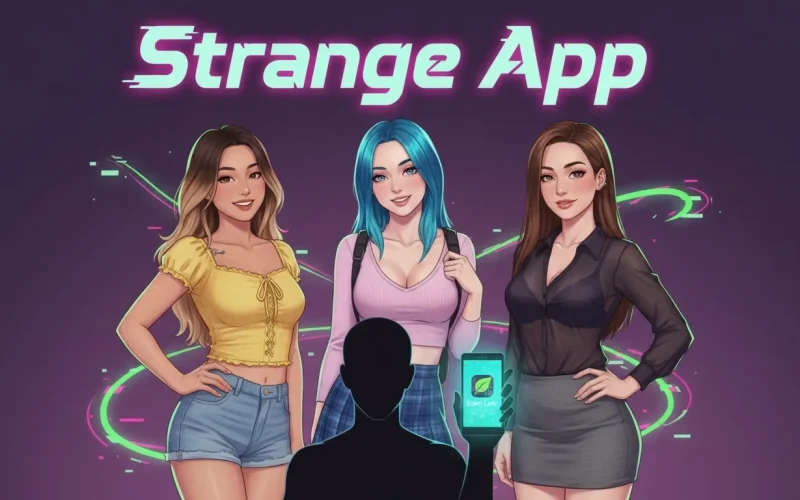 Strange App cover 2.1 – HTML adult game by Aulus free download
