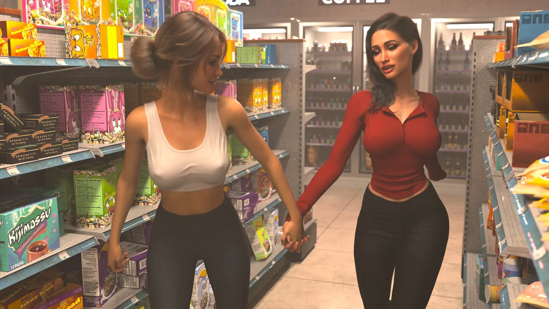 Between Us: Reckoning gameplay screenshot 20 (Ren'Py adult game) by KetsuBro – free download