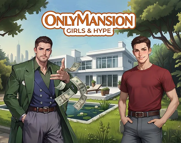 OnlyMansion: Girls & Hype cover 0.2 – Ren'Py adult game by Incand Studio free download