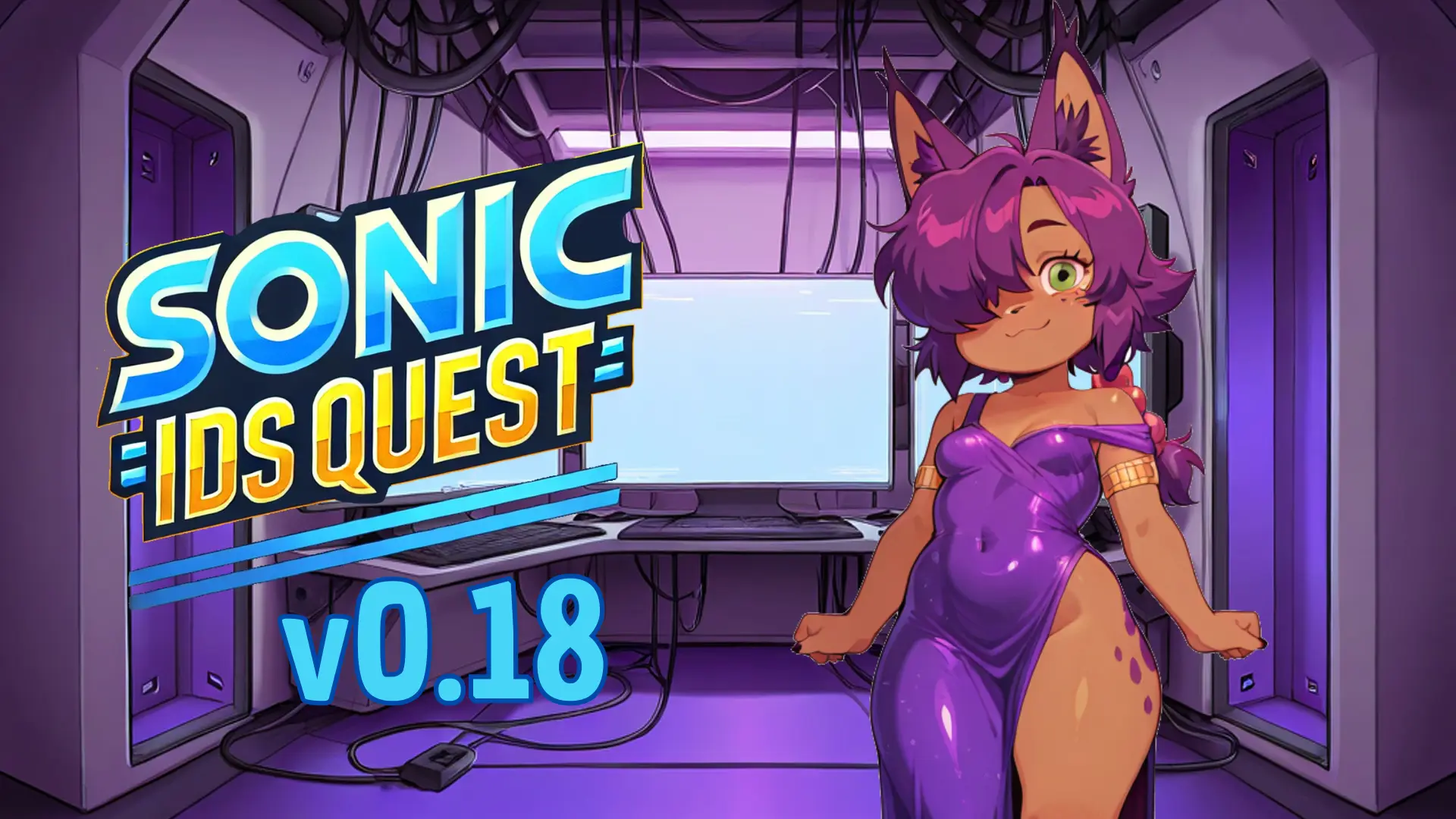 Sonic IDS Quest cover 0.20 – Ren'Py adult game by Pammy Works free download