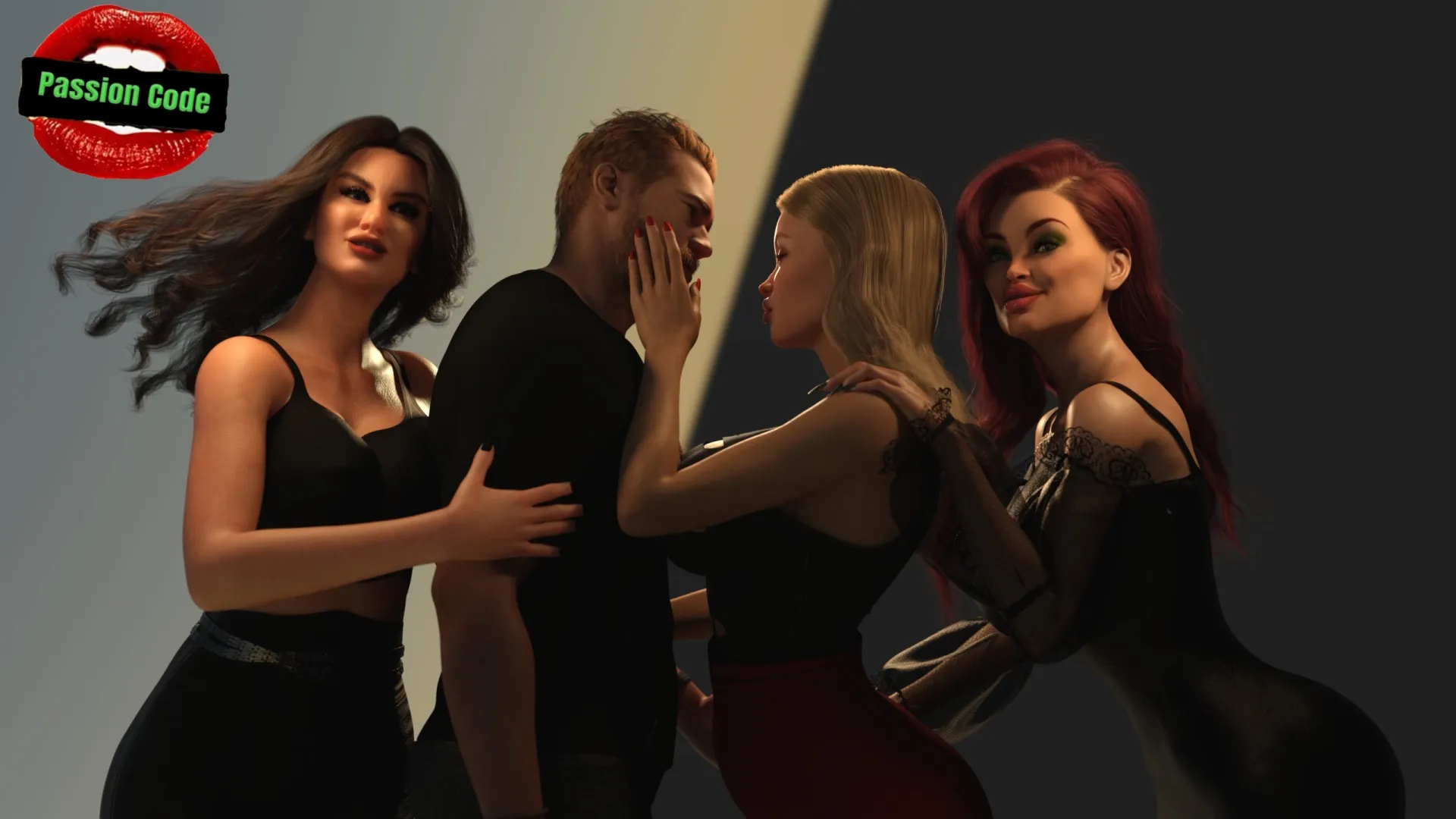 Passion Code cover Episode 0.2 – Ren'Py adult game by Lustlix free download