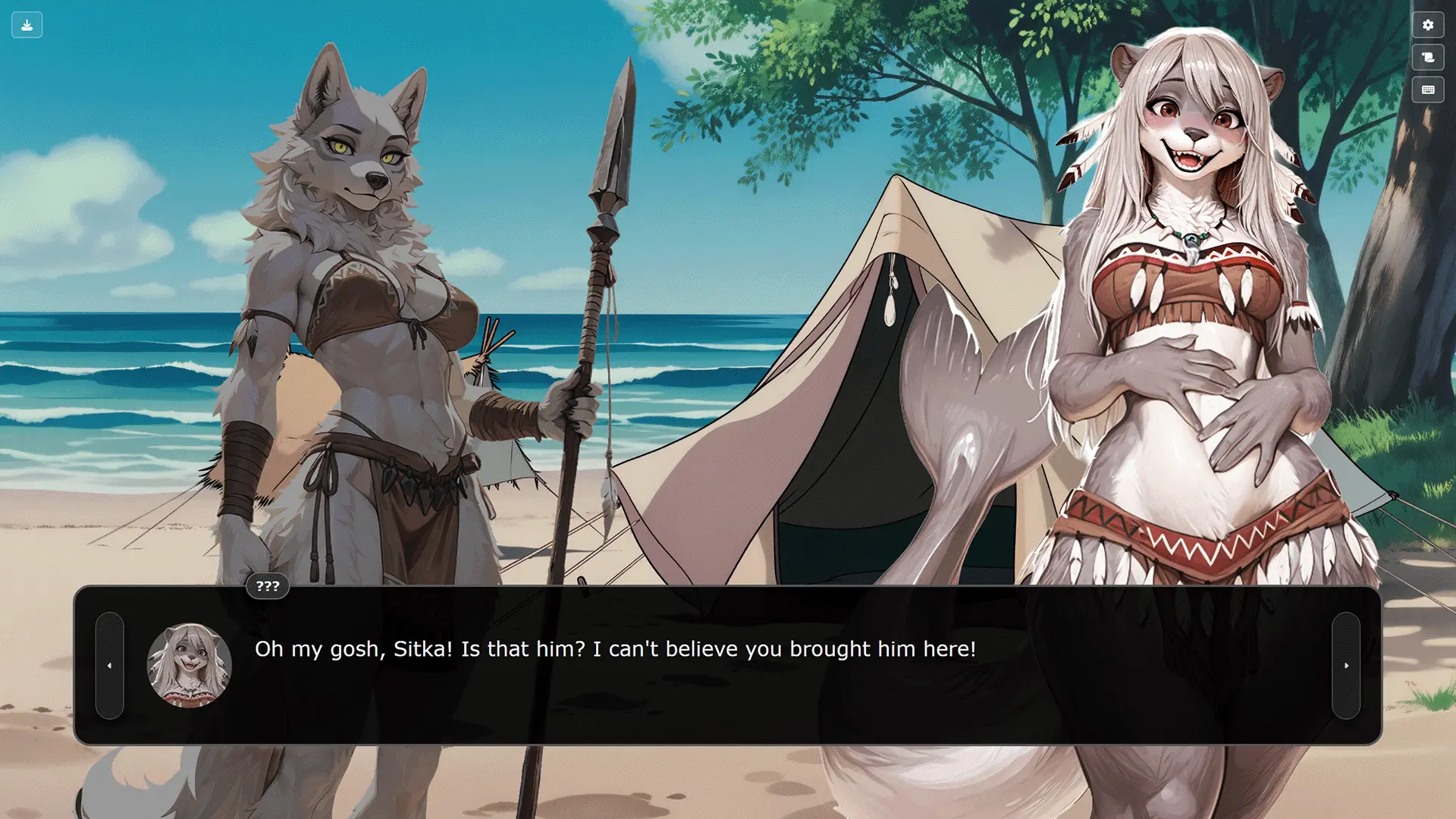 The Quiet Song of Plants – A Furry Amazonian Adventure gameplay screenshot 6 (Others adult game) by Quiet Volcano Games – free download