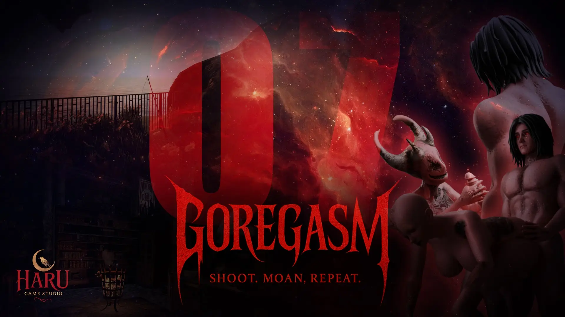 Goregasm cover 0.7 – Ren'Py adult game by Haru Game Studio free download