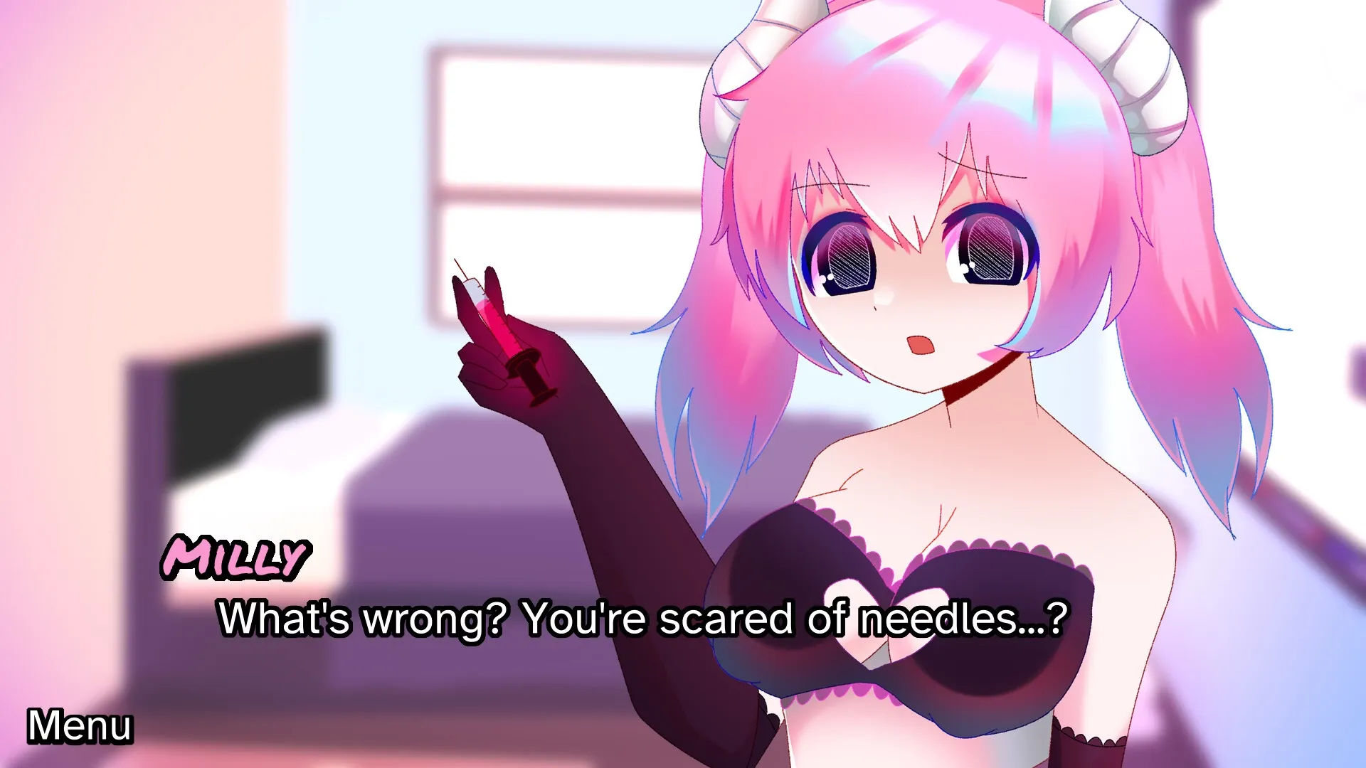 My Shy Futanari Succubus gameplay screenshot 5 (Ren'Py adult game) by PepperJak – free download