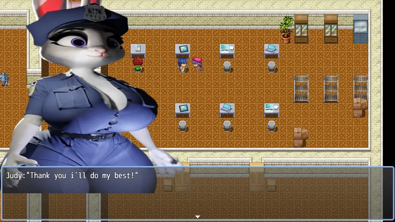 A Cop’s Fall gameplay screenshot 6 (Ren'Py adult game) by Lean534 – free download