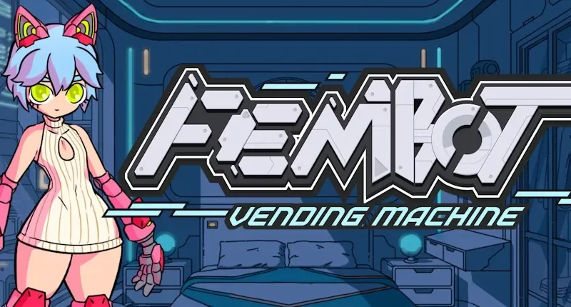Fembot Vending Machine cover 0.2 Full – Godot adult game by Strange Girl free download
