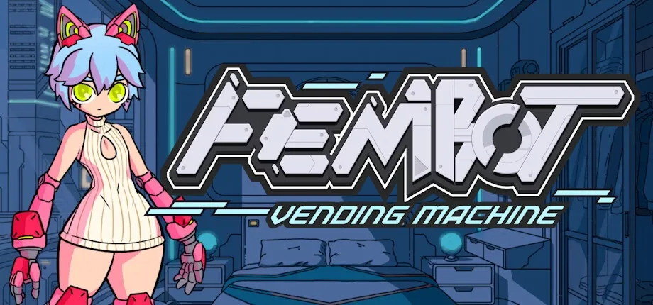 Fembot Vending Machine cover 0.2 Full – Godot adult game by Strange Girl free download