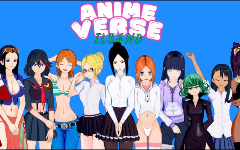 Animeverse Island cover 1.021 – Ren'Py adult game by Pink Gum free download