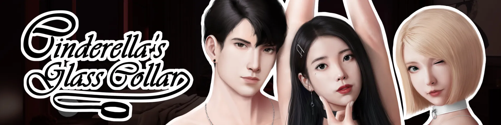 Cinderella’s Glass Collar cover 0.15 – Ren'Py adult game by Little Glass Interactive free download