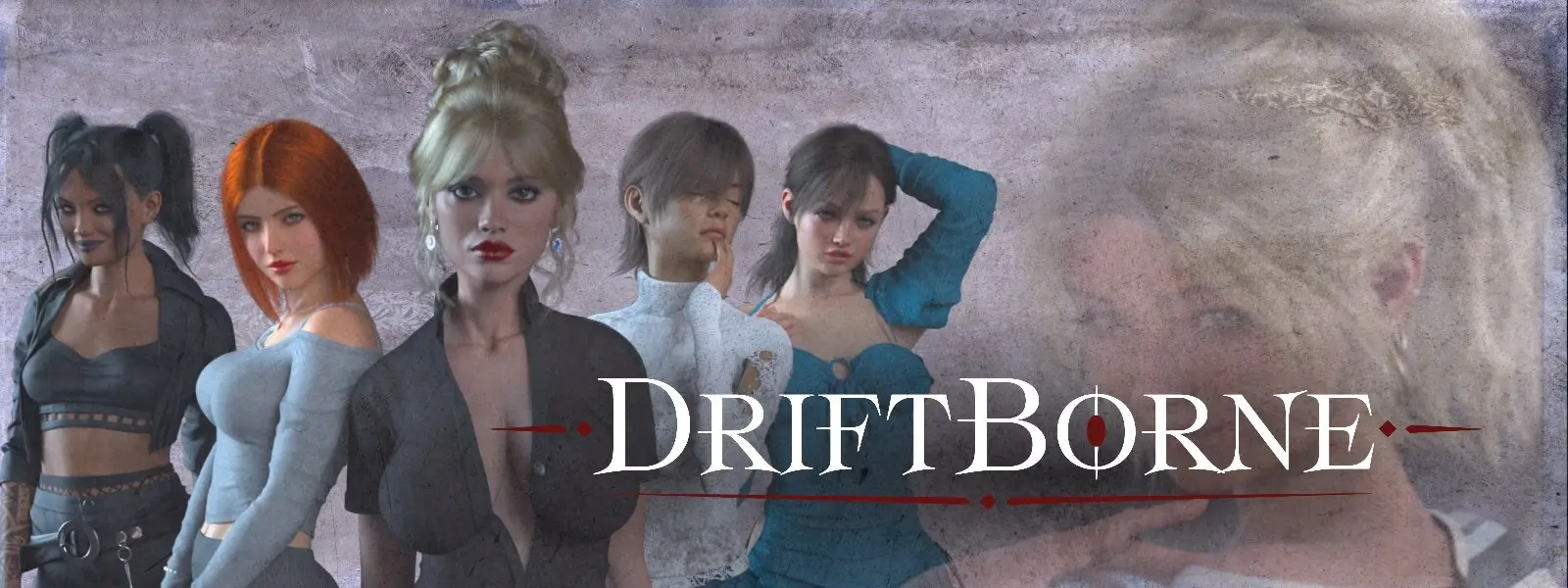 Driftborne gameplay screenshot 3 (Ren'Py adult game) by Jamleng Games – free download