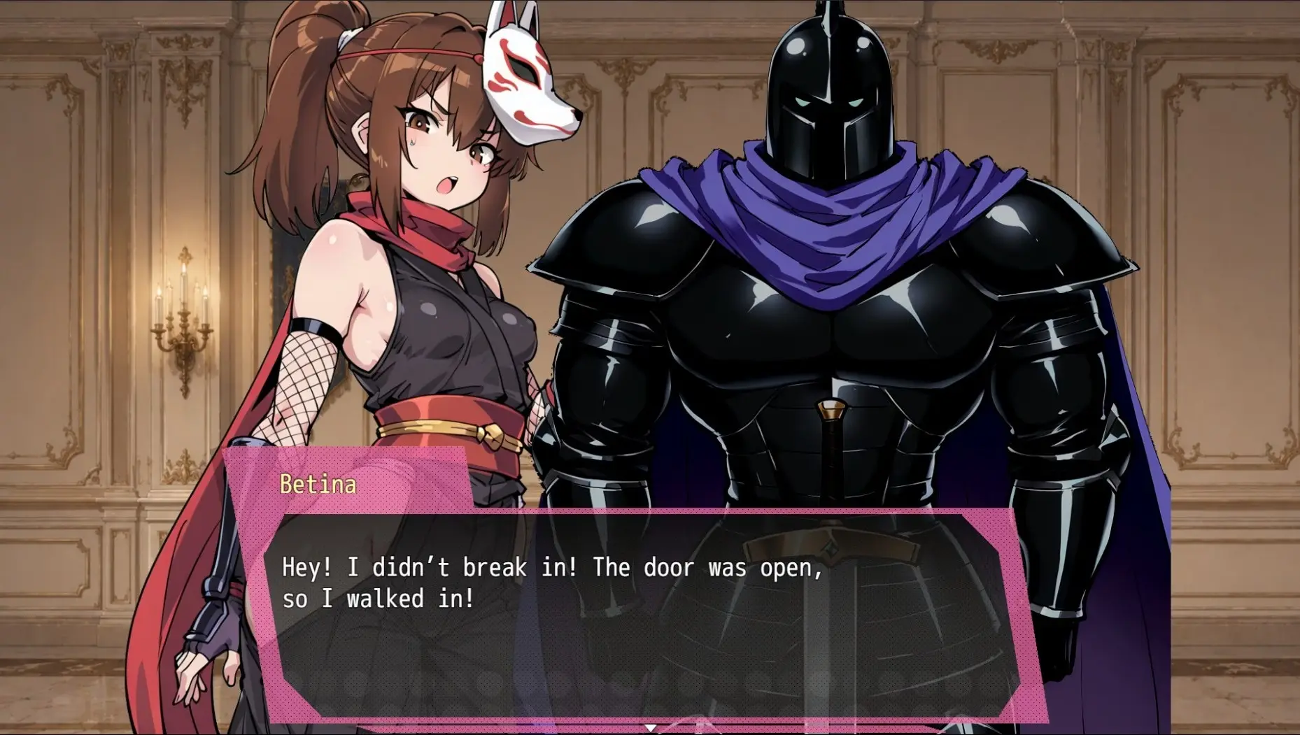 Conquest Femdom Frontlines gameplay screenshot 16 (Ren'Py adult game) by MitteyMew – free download