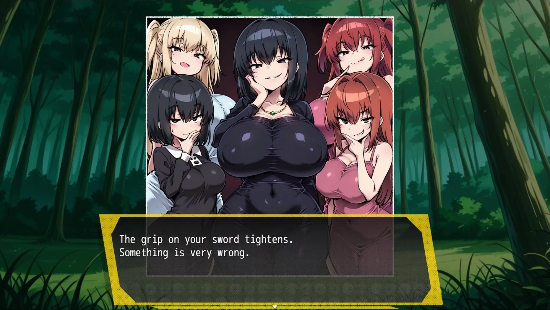 Conquest Femdom Frontlines gameplay screenshot 9 (Ren'Py adult game) by MitteyMew – free download