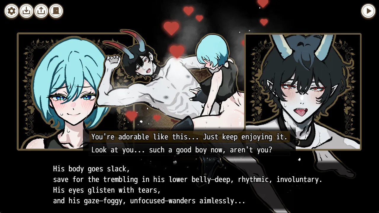 Devil and Pitfall gameplay screenshot 7 (Ren'Py adult game) by You're Special – free download