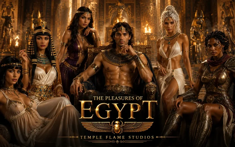 The Pleasures of Egypt cover 0.3 – Ren'Py adult game by jeungske free download