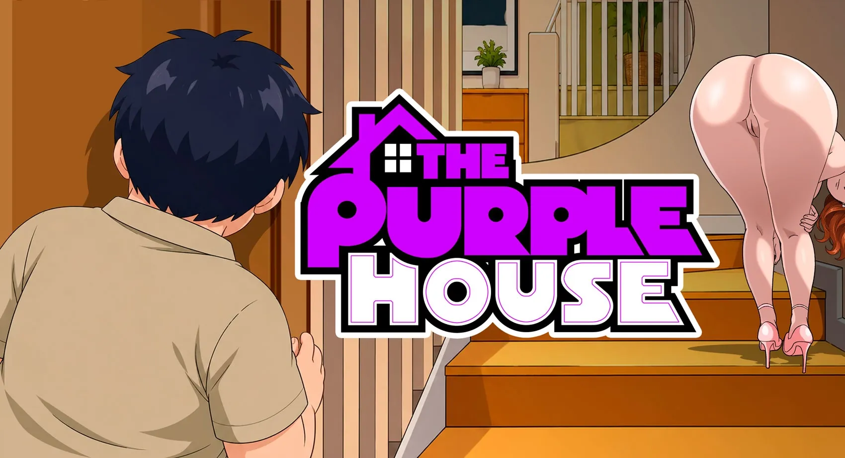 The Purple House cover 0.12 – Ren'Py adult game by CocoaBoom free download