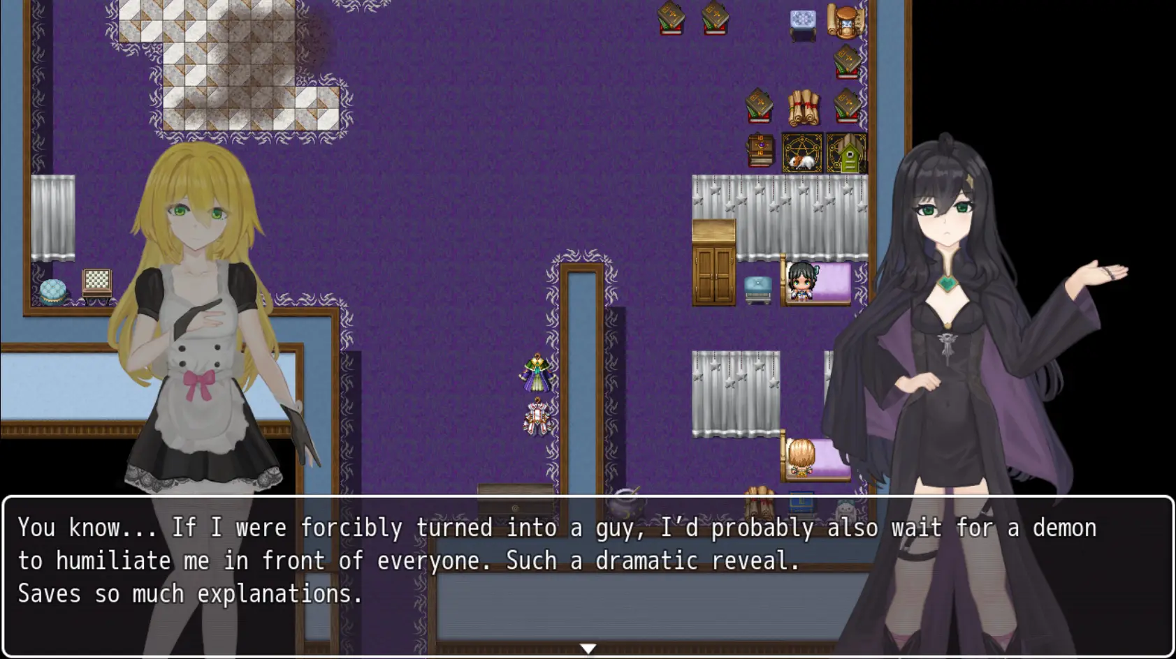 Blessings for the Chosen gameplay screenshot 6 (Ren'Py adult game) by Tonari-kun – free download