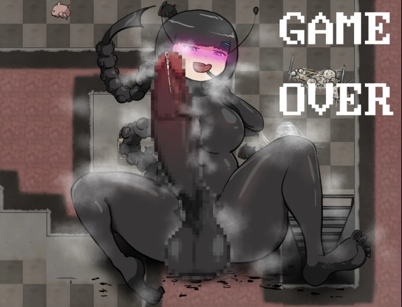 Pure Night: Futanari Infection gameplay screenshot 7 (Ren'Py adult game) by pu-re ga-me – free download