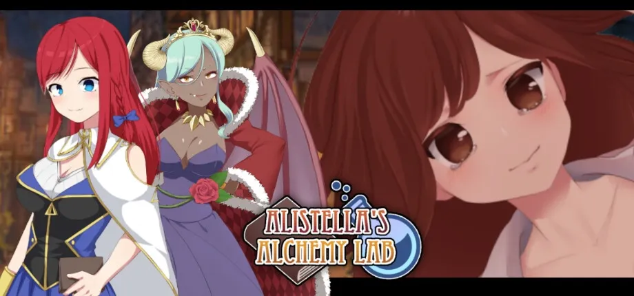 Alistella’s Alchemy Lab gameplay screenshot 1 (Ren'Py adult game) by Moguhachi – free download
