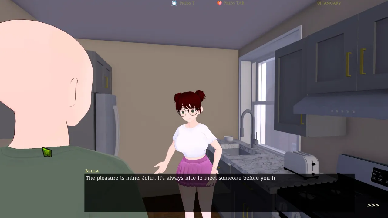 Cornelio’s Apartments gameplay screenshot 4 (Ren'Py adult game) by Bailanta Games – free download