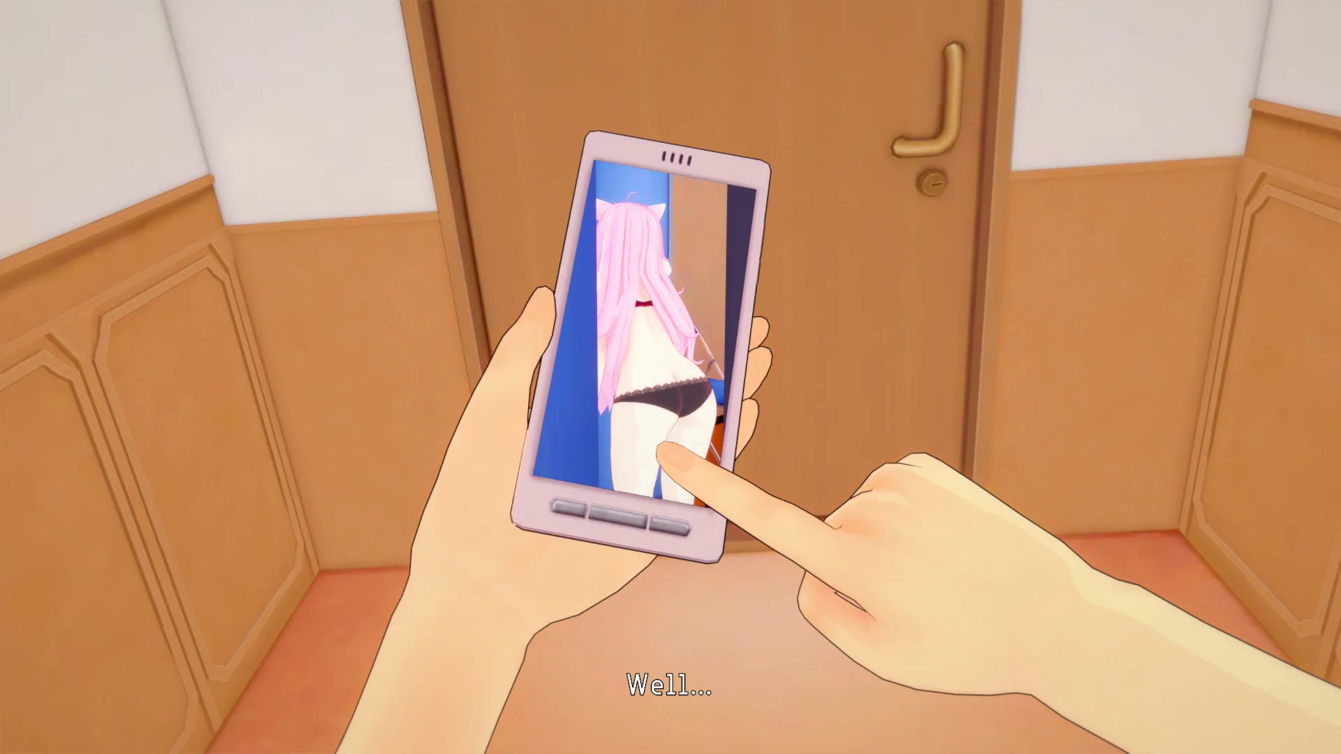 Dating Nyanners gameplay screenshot 5 (Ren'Py adult game) by Derak21 – free download