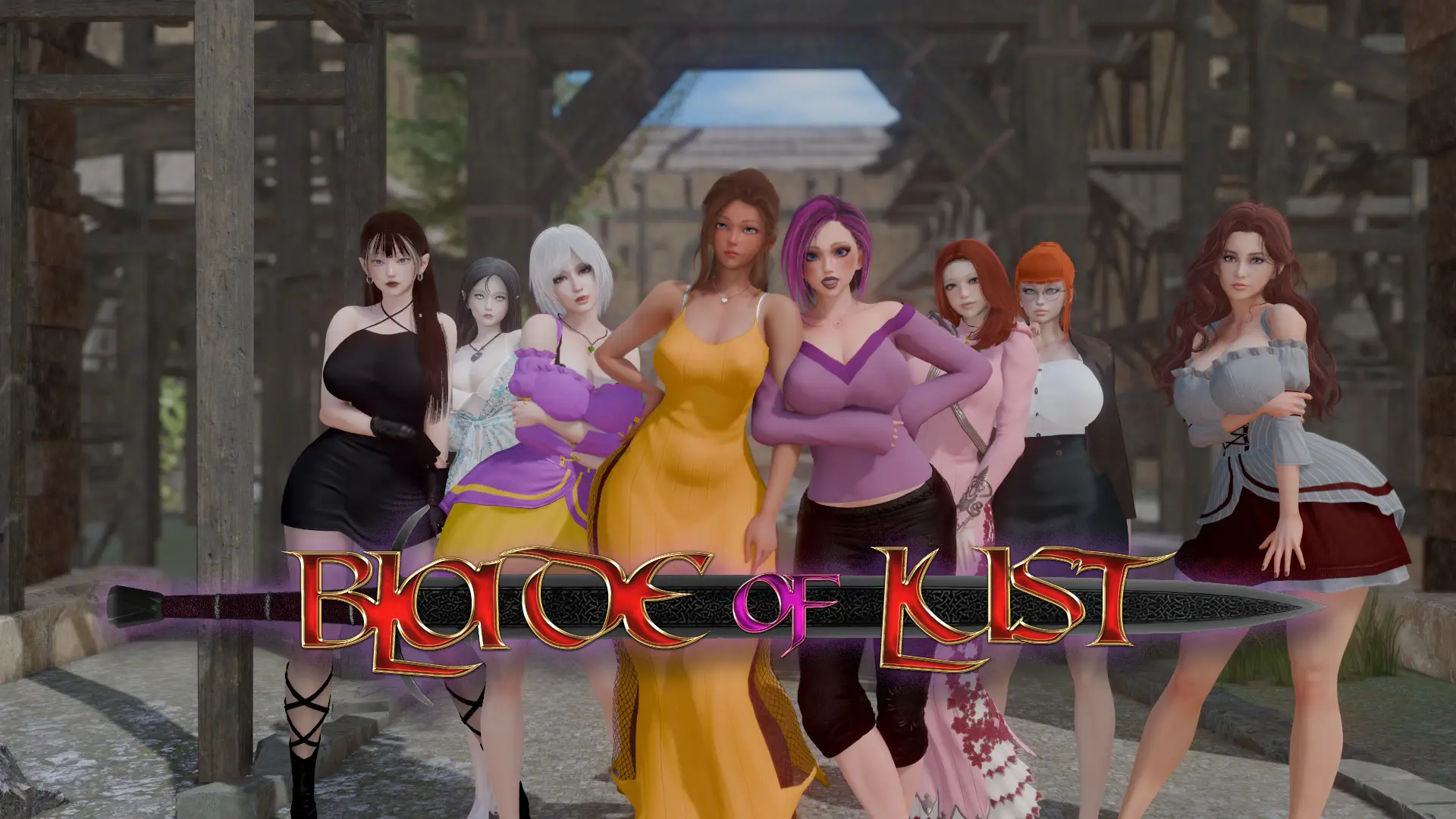 Blade of Lust gameplay screenshot 2 (Ren'Py adult game) by One Heroic Man Studio – free download
