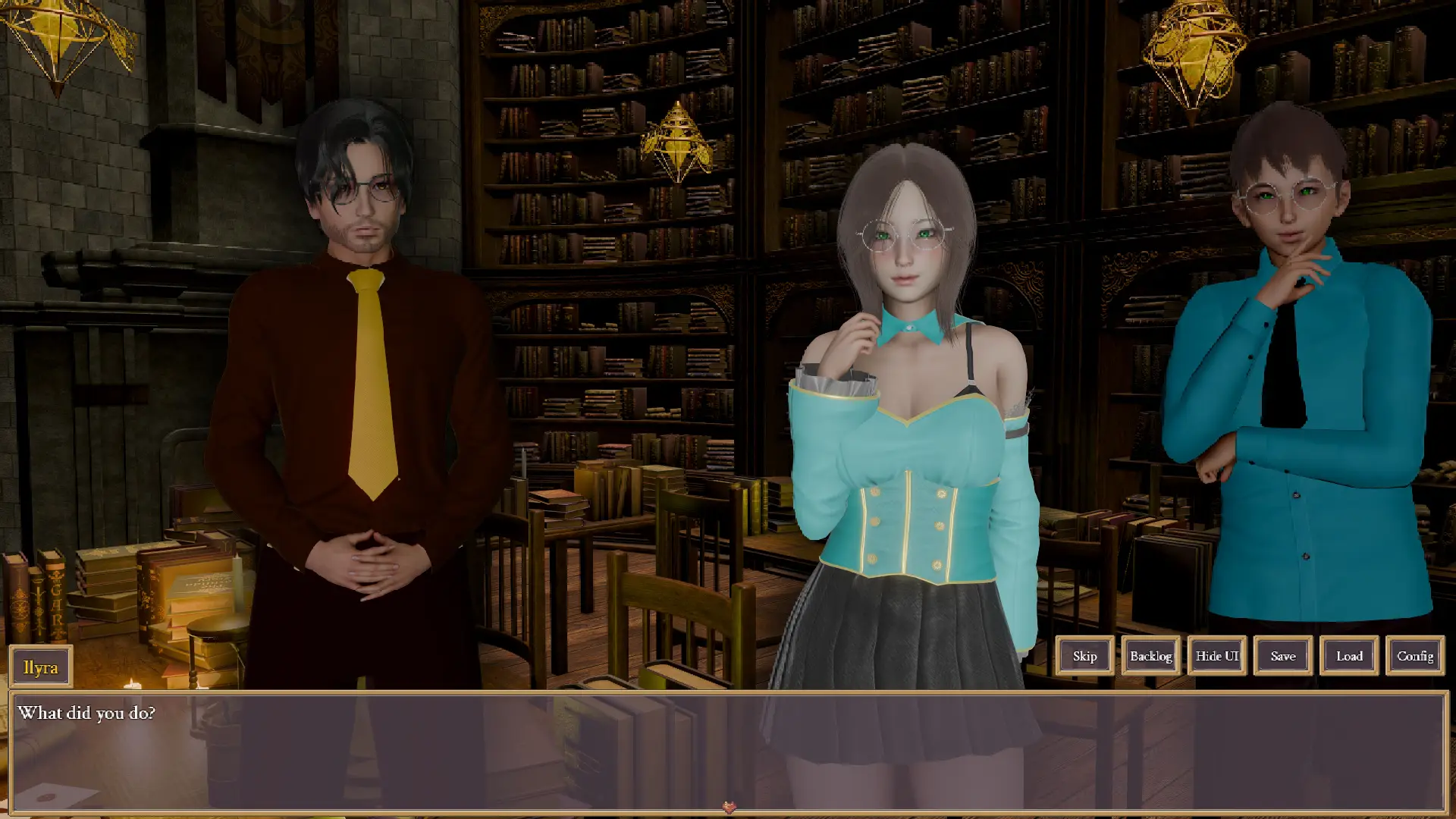 Blade of Lust gameplay screenshot 13 (Ren'Py adult game) by One Heroic Man Studio – free download