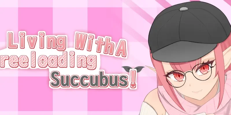 Living with a Freeloading Succubus! cover 0.9.7 – Ren'Py adult game by Szretfel free download