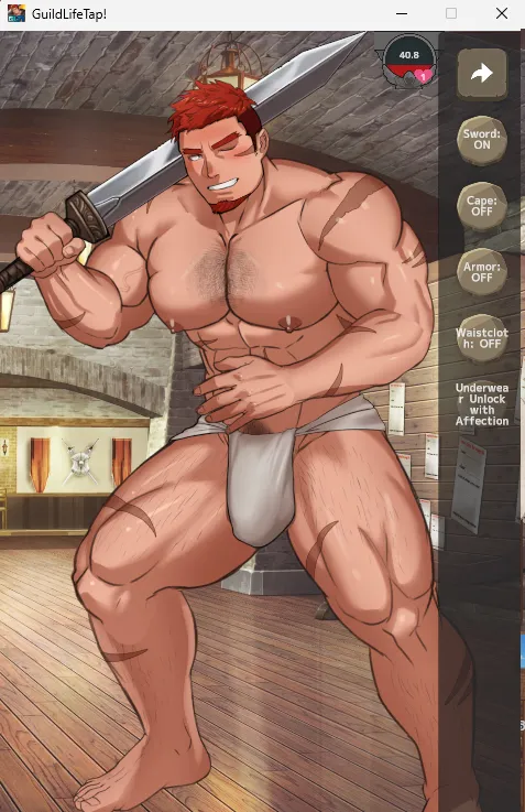 Guild Life Tap! gameplay screenshot 5 (Ren'Py adult game) by darlton (だーるとん) – free download