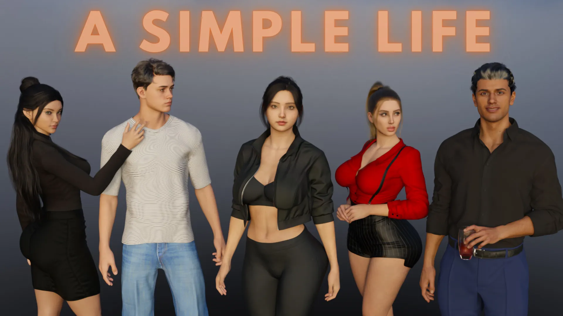 A Simple Life gameplay screenshot 2 (Ren'Py adult game) by DD Games – free download