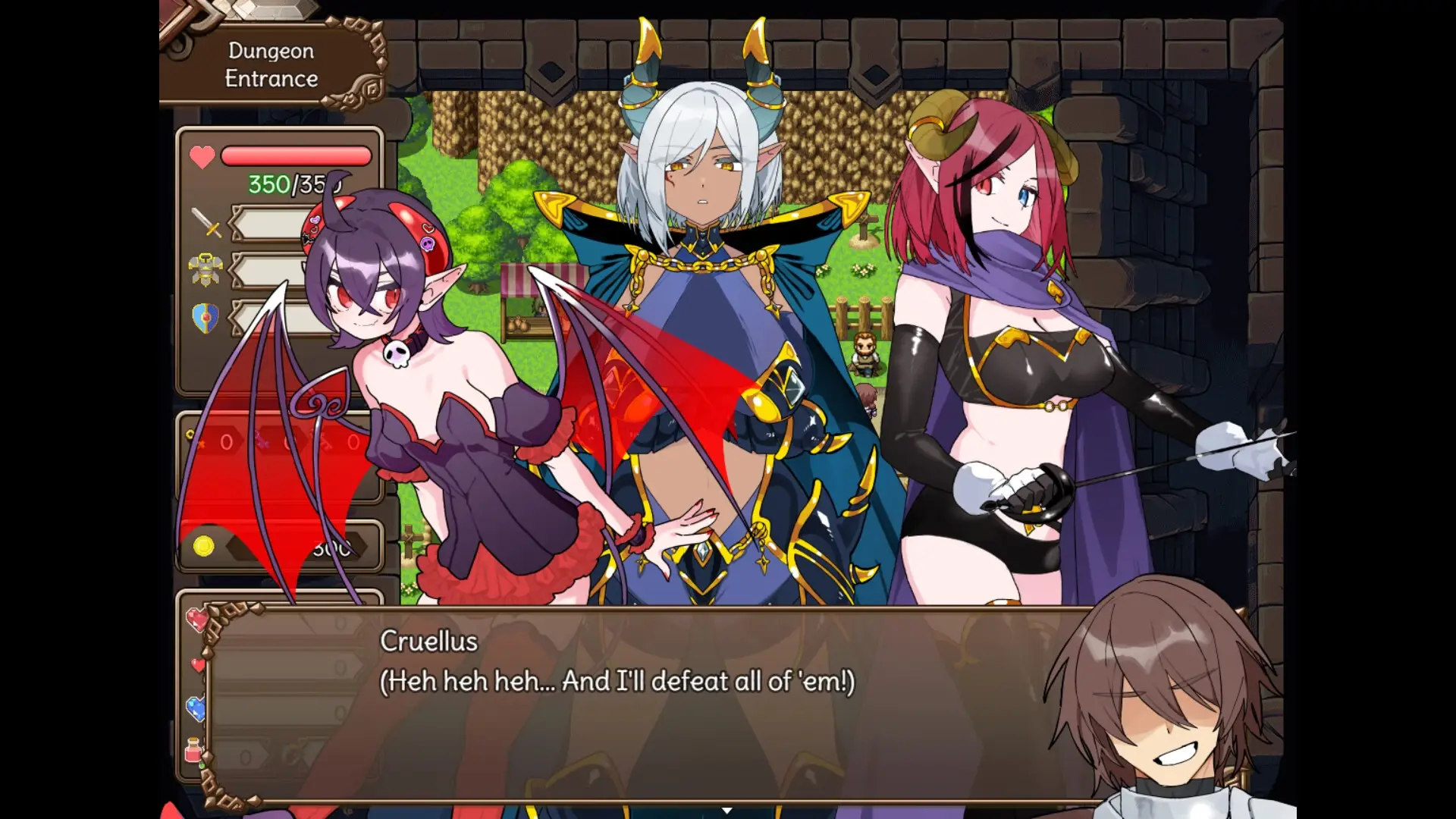 The Dungeon of Lulu Farea: Rebirth gameplay screenshot 9 (Ren'Py adult game) by Galaxy Wars – free download