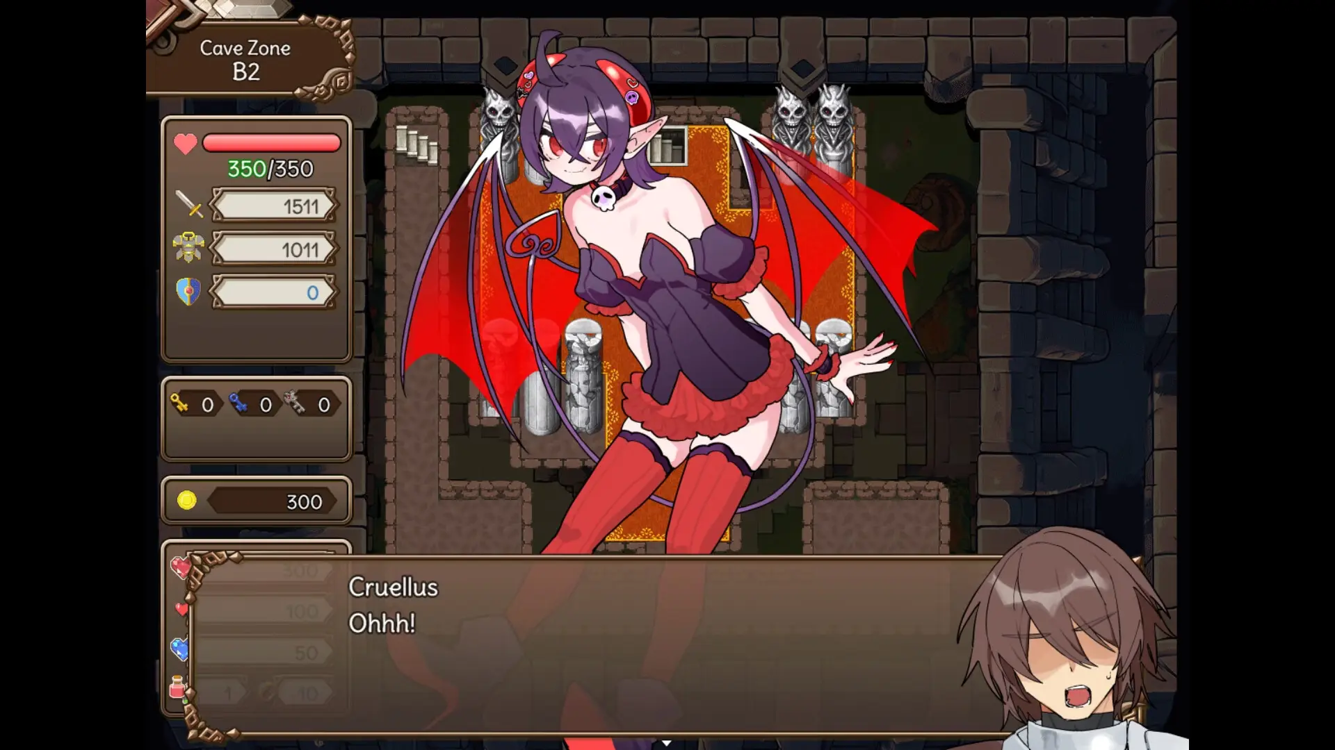 The Dungeon of Lulu Farea: Rebirth gameplay screenshot 10 (Ren'Py adult game) by Galaxy Wars – free download