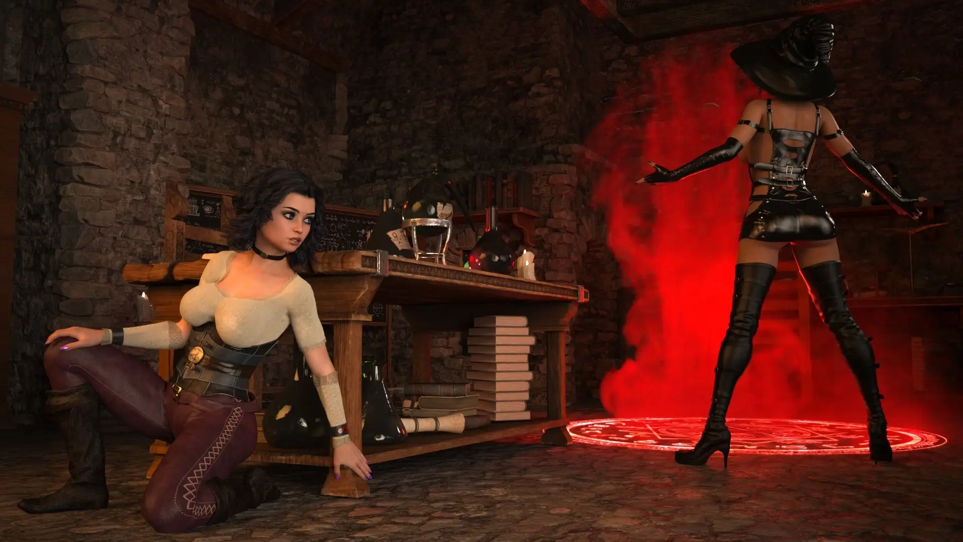 Lecherous Village gameplay screenshot 6 (Ren'Py adult game) by GameBear – free download
