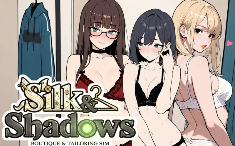 Silk & Shadows cover 1.0.1 – Ren'Py adult game by HoolStudio free download