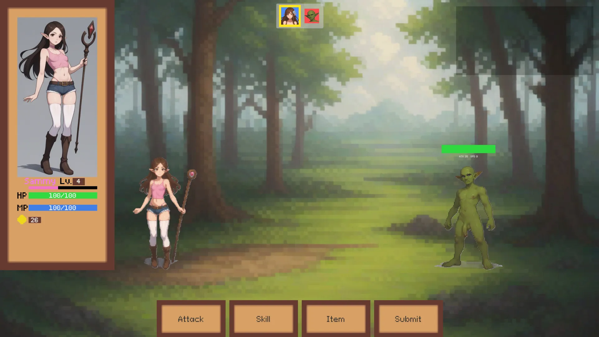 Sammy’s Adventure gameplay screenshot 1 (Ren'Py adult game) by olicitycs – free download