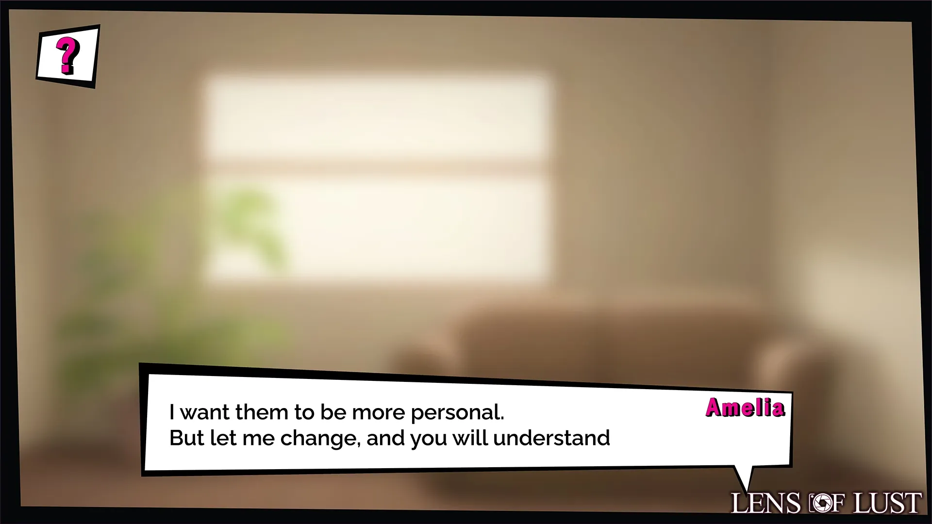 Lens of Lust gameplay screenshot 4 (Ren'Py adult game) by Funny Buttons – free download