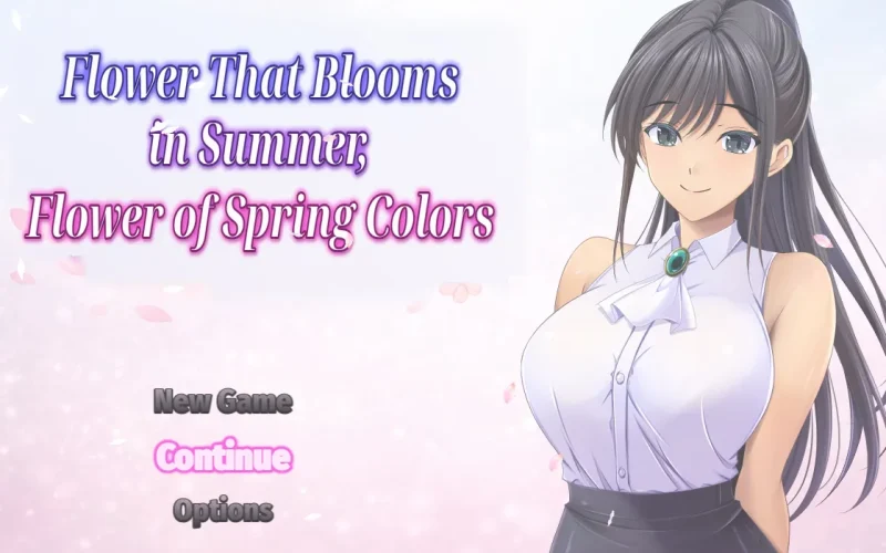 Flower That Blooms in Summer, Flower of Spring Colors cover 1.2 – Ren'Py adult game by Konjikineko free download