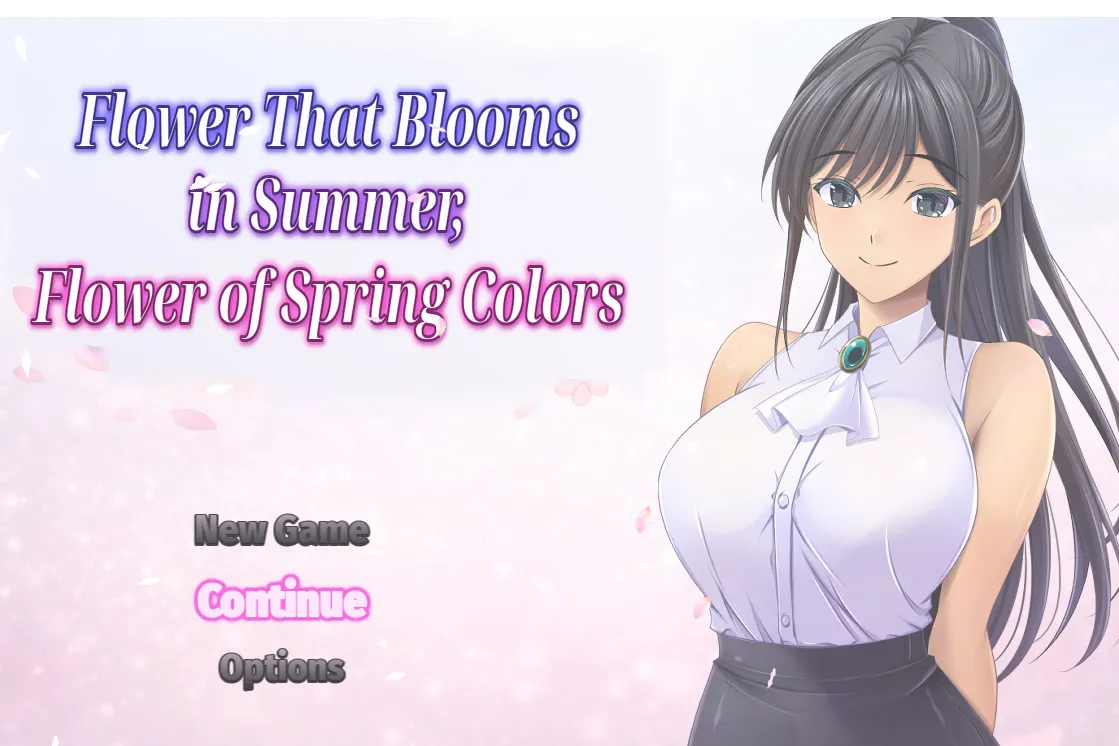 Flower That Blooms in Summer, Flower of Spring Colors cover 1.2 – Ren'Py adult game by Konjikineko free download