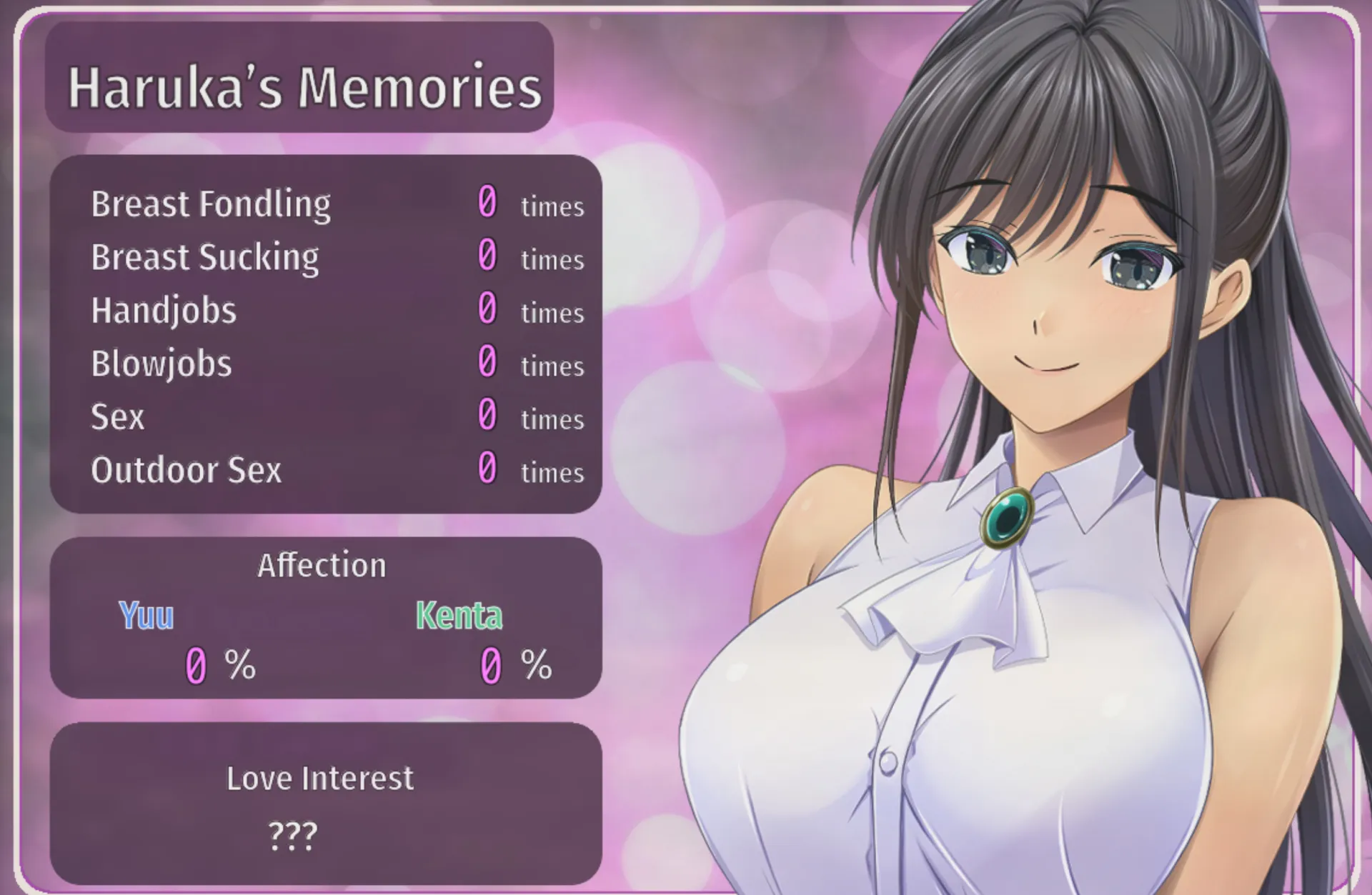 Flower That Blooms in Summer, Flower of Spring Colors gameplay screenshot 3 (Ren'Py adult game) by Konjikineko – free download