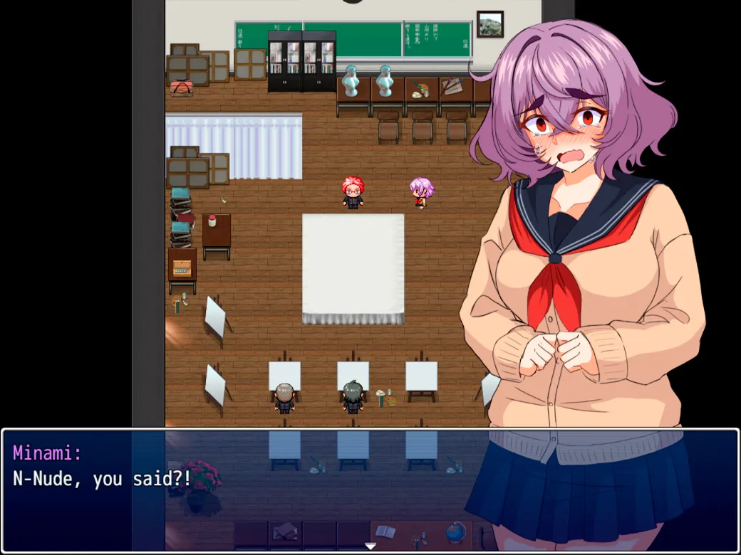 Minami’s Lewd Adventures gameplay screenshot 6 (Ren'Py adult game) by PanchiraGames – free download
