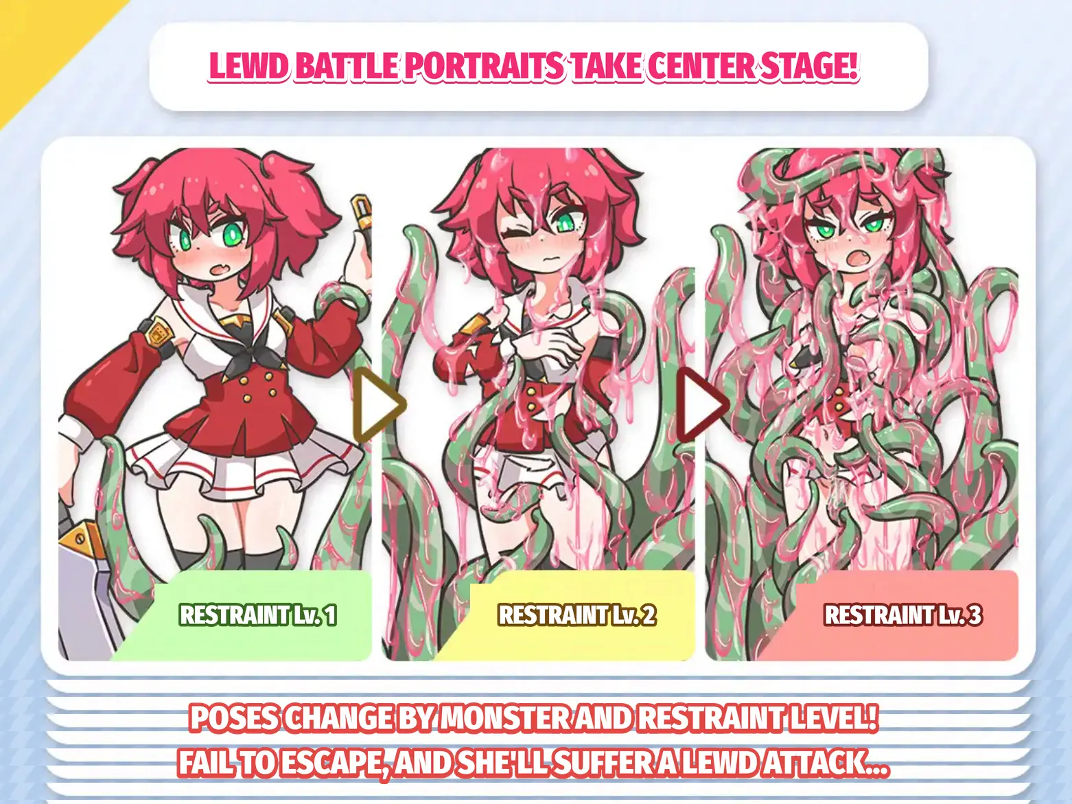 Repetition! gameplay screenshot 5 (Ren'Py adult game) by Mutation – free download