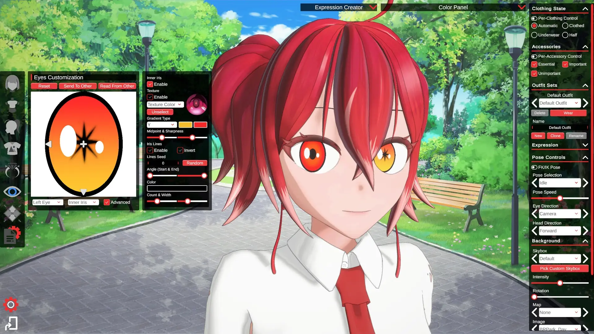 Passion Eye gameplay screenshot 2 (Ren'Py adult game) by Circle 2 Labs – free download