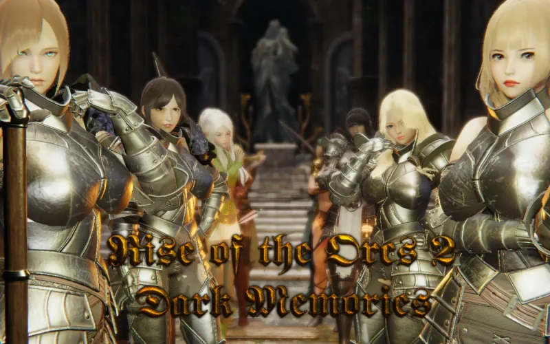 Rise of the Orcs 2: Dark Memories cover 3.8B – Ren'Py adult game by RayAbby free download